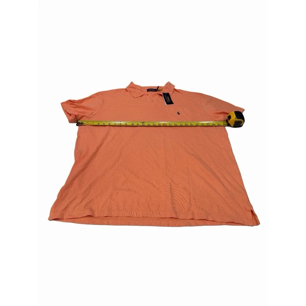 Polo Ralph Lauren Men's Classic Polo Top Orange Size 2XB NWT.